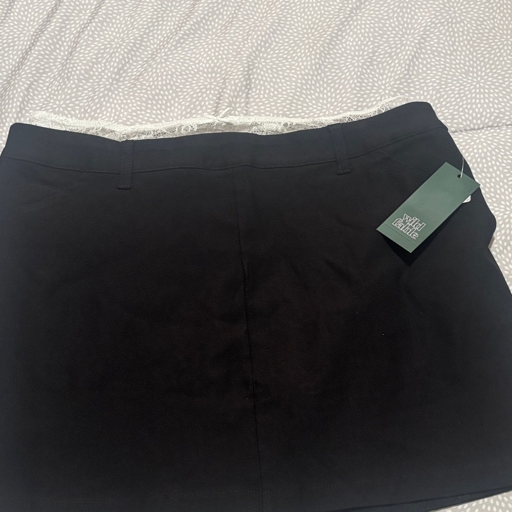 wild fable Black Mini Skirt